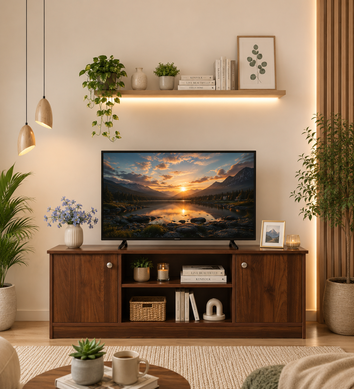 Grovemill-Engineered-Wood-TV-Console-in-Heat-Resistant-Warm-Chestnut-Finish-claasicwood-1.png Grovemill Engineered Wood TV Console in Heat Resistant Warm Chestnut Finish - Image 1