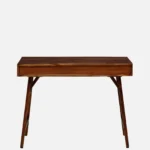 Sheesham Wood Writing Table In Scratch Resistant Provincial Teak Finish - Image 7